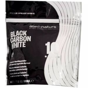 Black Carbon White Bleaching Powder - Black & White